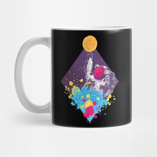 Abstract astronaut Mug